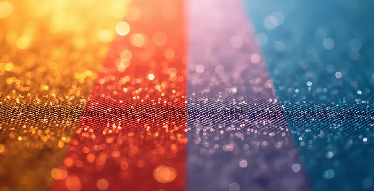 Comparaison visuelle entre bâche pleine et bâche mesh micro-perforée