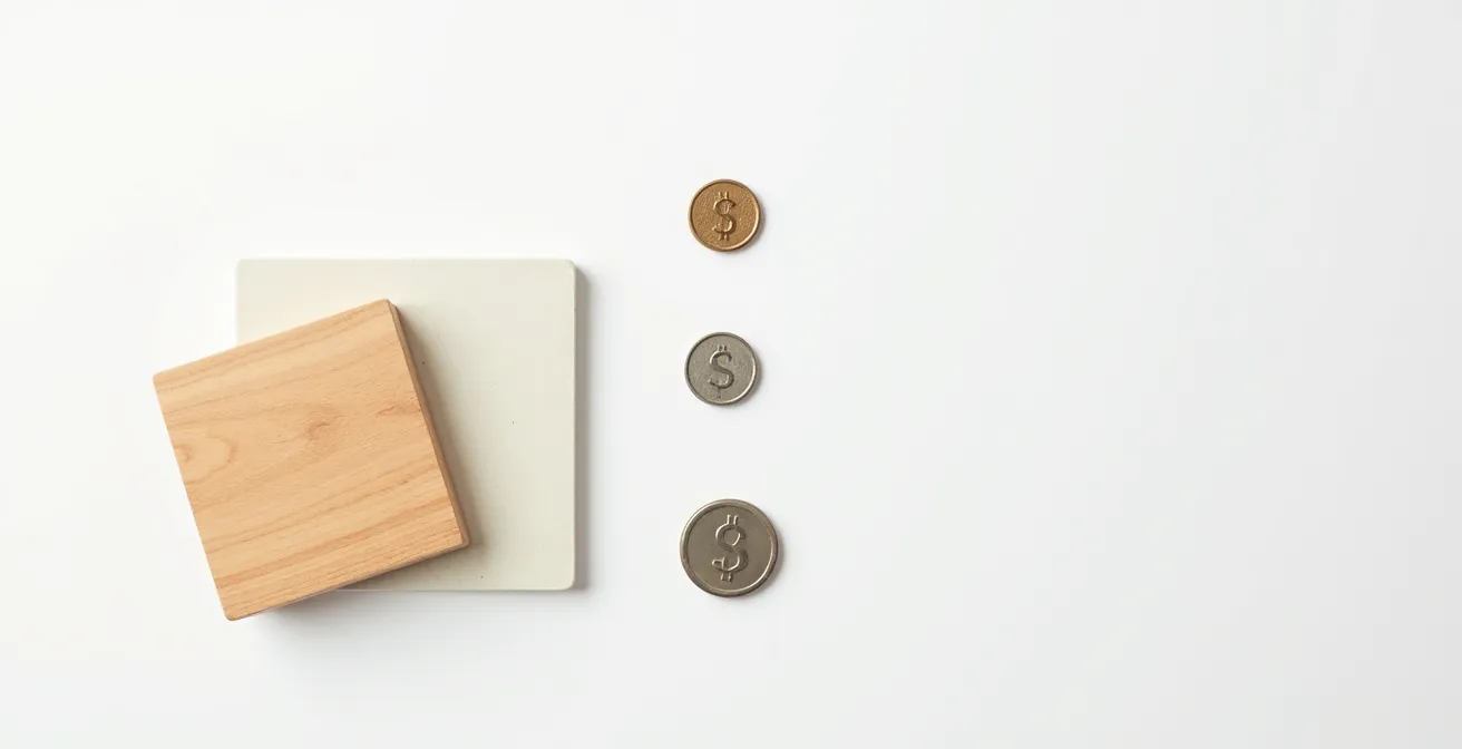 Matrice visuelle montrant l'évolution d'un logo du complet au monogramme selon la taille du support